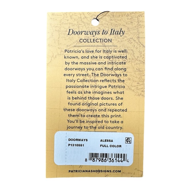 NEW WITH TAGS Patricia Nash Crossbody Doorways to Italy l “Alessa” - Picture 8 of 12